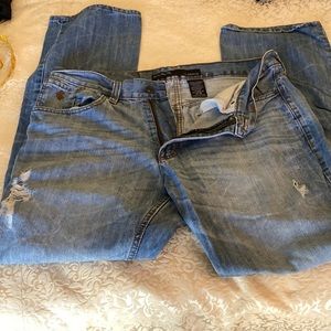 Men’s vintage Rocawear 1990s distressed jeans size 36